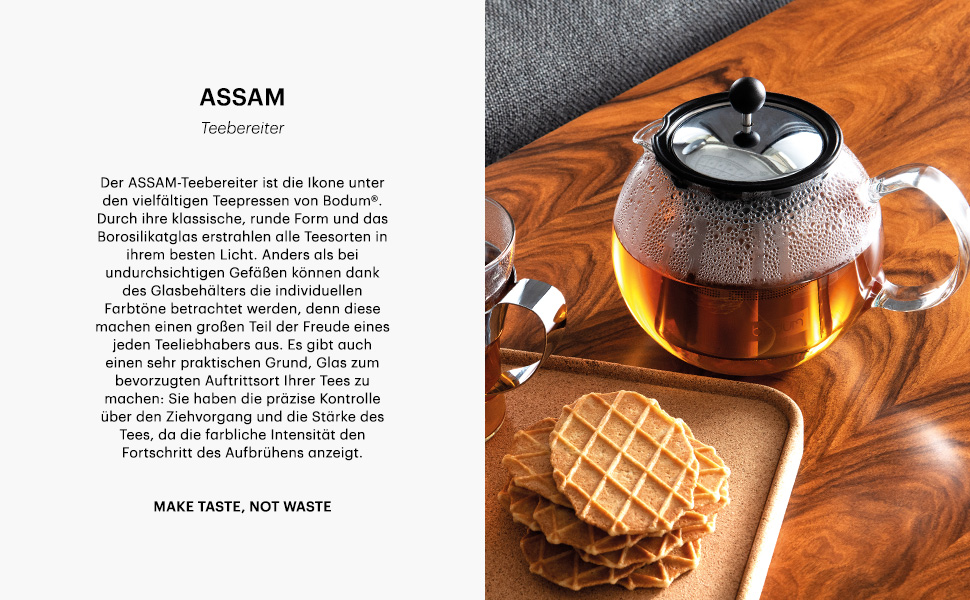 Заварочный чайник, 1 л, Assam Bodum