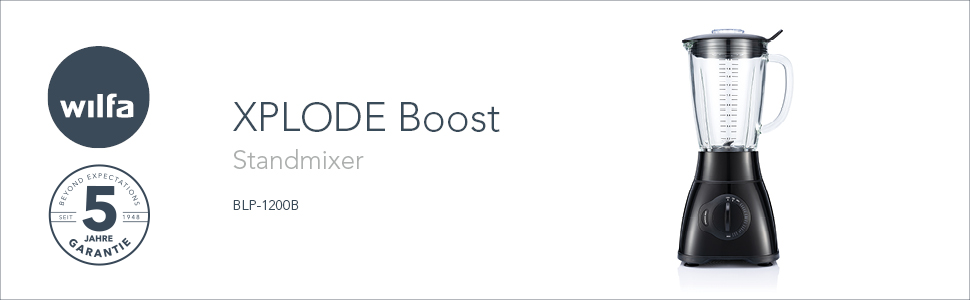 Блендер 1.8 л 1200 Вт XPLODE BOOST Wilfa