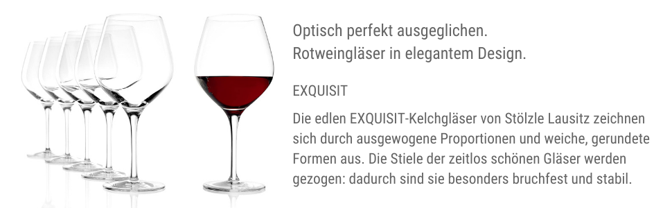 Набор бокалов для вина 650 мл 6 предметов Lausitz Stölzle