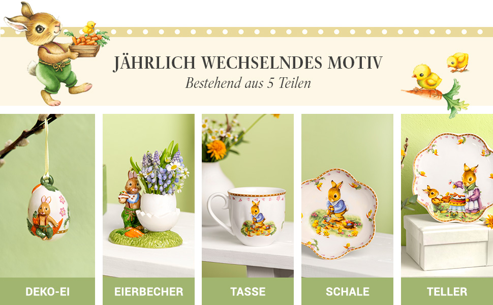 Подставка для яйца 10x6x9 см Annual Easter Edition 2024 Villeroy & Boch