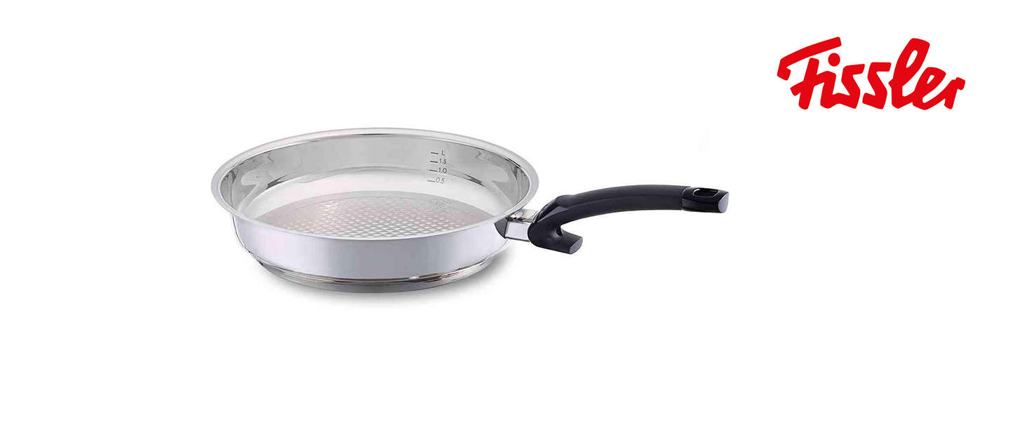 Сковорода 20 см Crispy Steelux Comfort Fissler