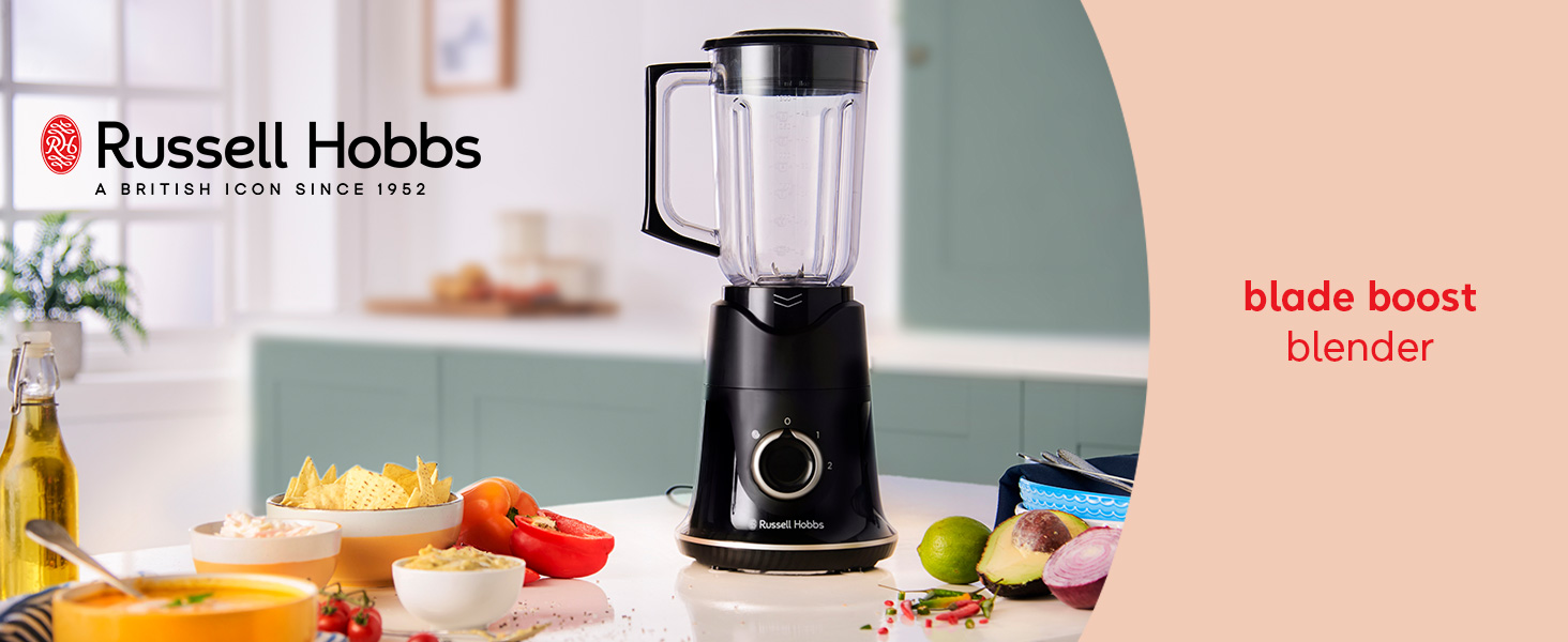 Блендер с технологией Blade Boost 1,5 л, 750 Вт Russell Hobbs