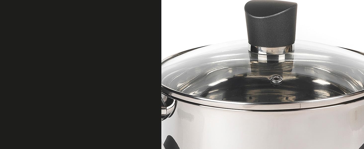  3-ярусная пароварка 18 см со стеклянной крышкой Russell Hobbs Excellence 