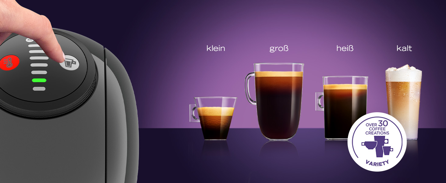 Капсульная кофемашина 0.8 л 1500 Вт Nescafé Dolce Gusto Genio S KP240B Krups