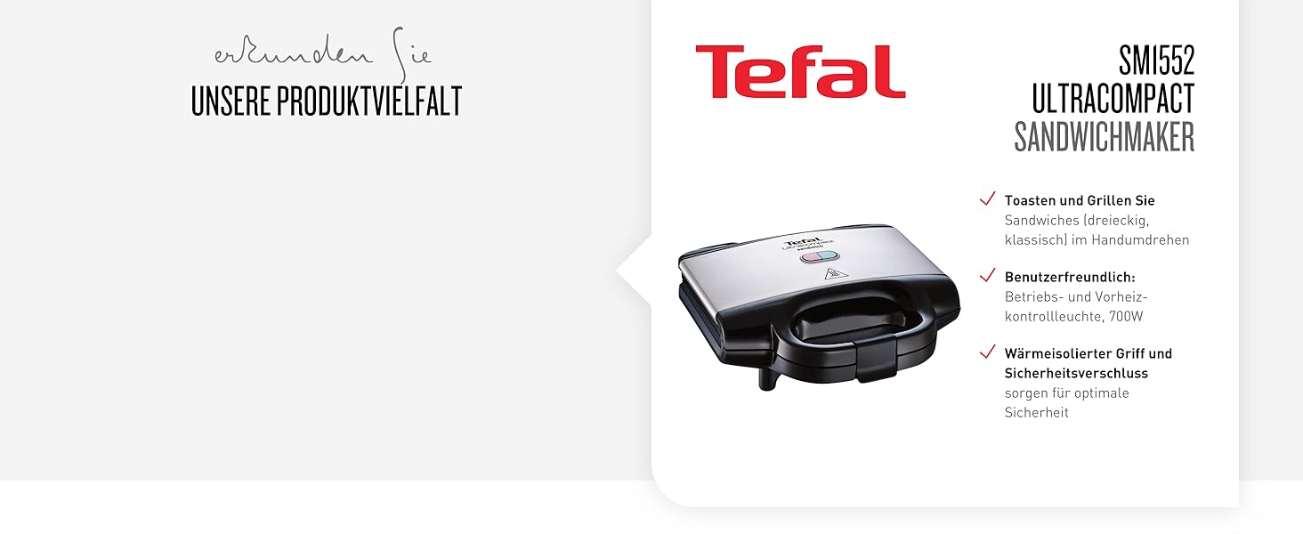 Тостер и мини-печь 2 в 1 Tefal Toast n' Grill TL6008 / 1300 Вт / 43,5 x 28,5 x 22,5 см