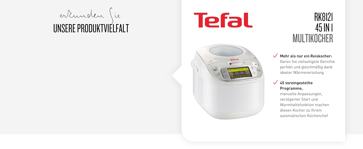 Мультиварка Tefal CY505E / 1200 Вт / 6 л / 25 программ / книга рецептов / нержавеющая сталь 