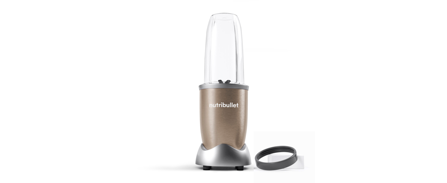 Компактный блендер NutriBullet Pro / 900 Вт / стакан 700 мл / нержавеющая сталь 