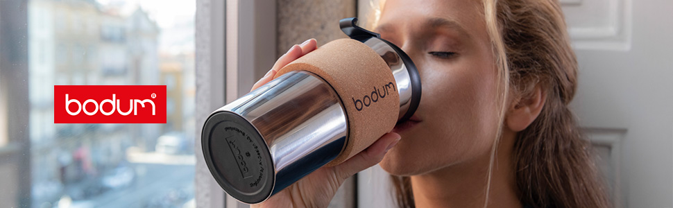 Кружка дорожная красная, 0,35 л, Travel Mug Bodum