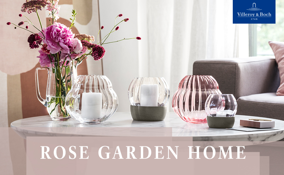 Ваза Ø 12,8 см розовая Rose Garden Home Villeroy & Boch