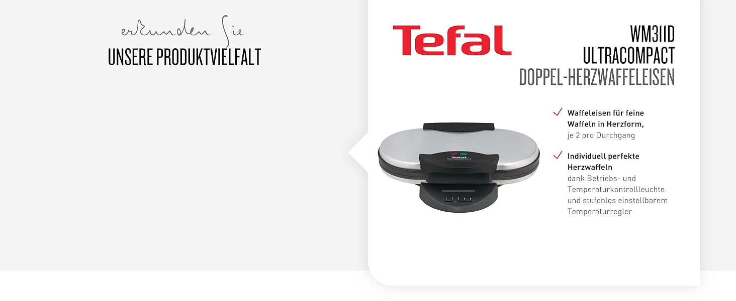 Сэндвич-мейкер и вафельница Tefal SW7011 Snack XL / 850 Вт / 2 комплекта антипригарных плит / черно-белая