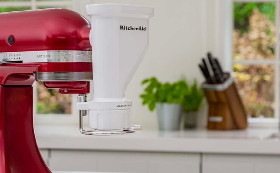 Насадка для спагетти, для кухонного комбайна, белая KitchenAid