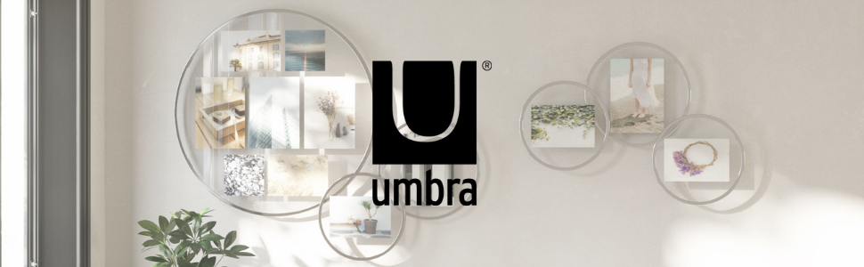 Панно для фотографий exhibit черное Umbra