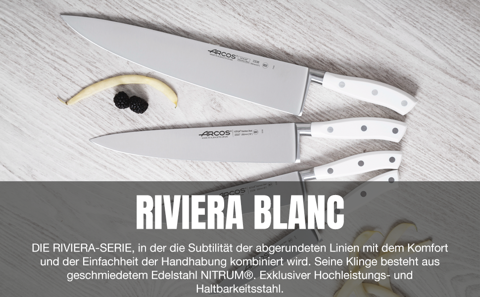 Нож для обвалки 13 см Riviera Blanc Arcos