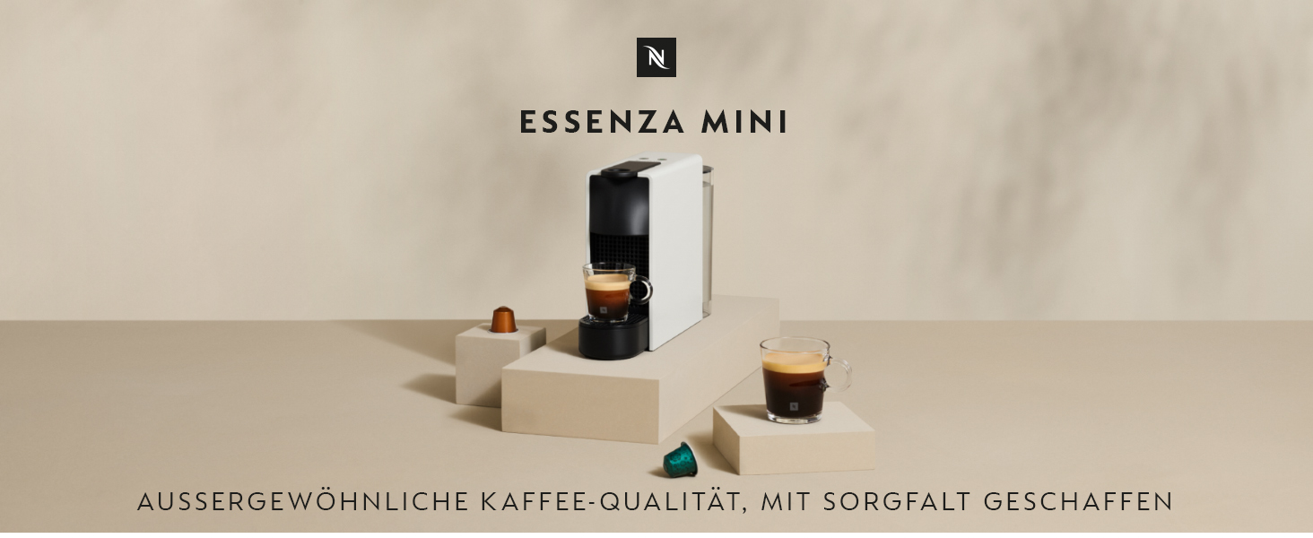 Кофемашина белая Nespresso Essenza Mini XN1101 Krups