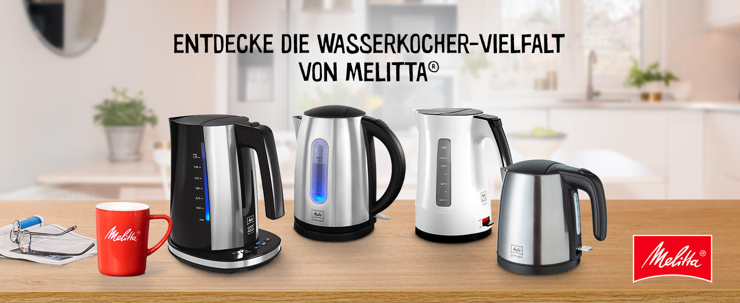 Электрочайник 1.7 л 2200 Вт Prime Aqua Melitta