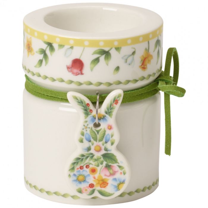 Подсвечник для чайной свечи средний 'Цветочный кролик' 8 см Spring Fantasy Villeroy & Boch